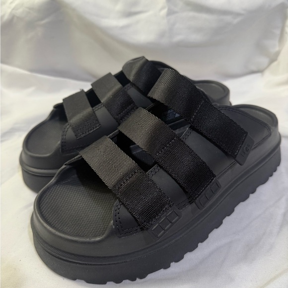 UGG Golden-glow Platform Slide Sandal (Women) Size 9 - Picture 2 of 7